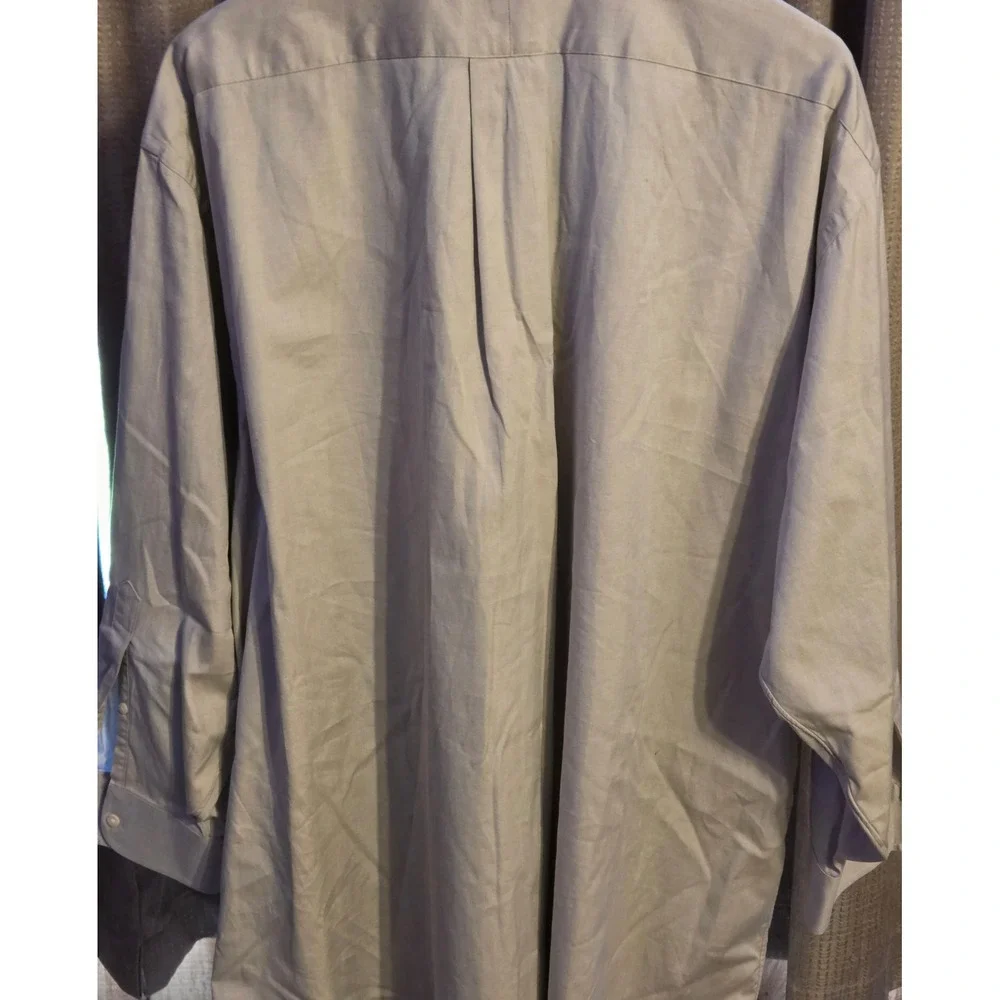 Jos. A. Bank‎ Button Down Dress Executive Collection Mens Size 18.5-33 Tan